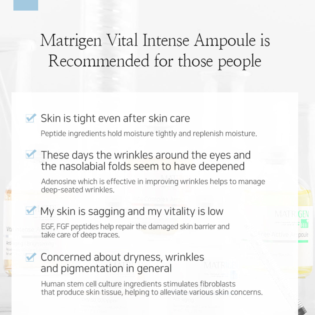 Matrigen Vital Intense Ampoule