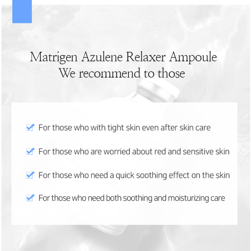 Matrigen Azulene Relaxer Ampoule